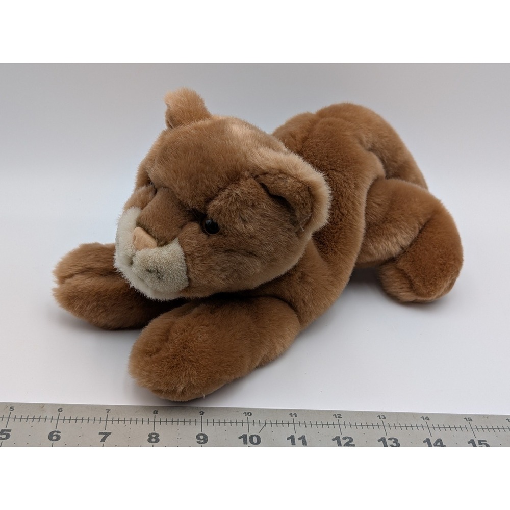 Aurora Lion Cub Jungle Cat Plush 6 Inch Tall A&A Stuffed‎ Animal Toy